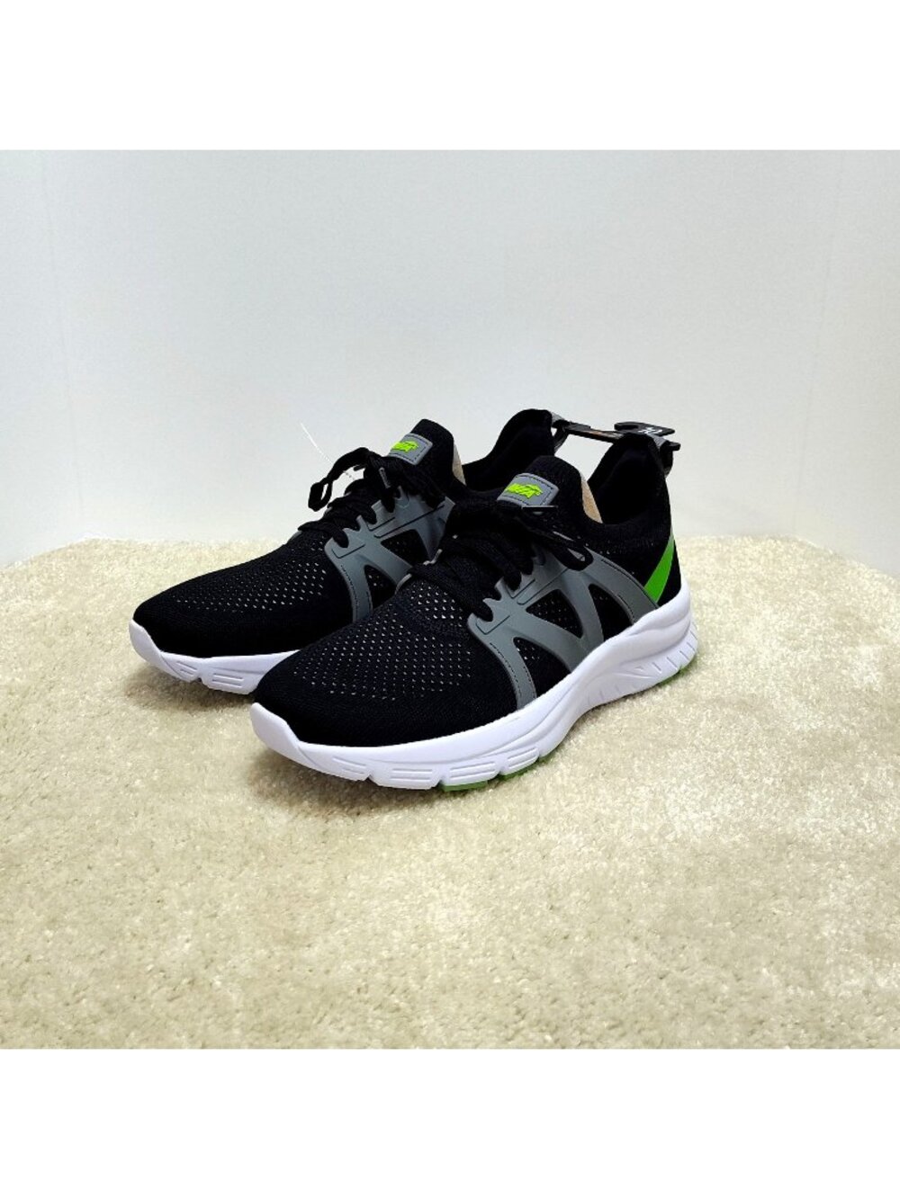 Avia Quickflash Running Sneakers Mens 10 Knit Upper Odor Control Shock Absorbing